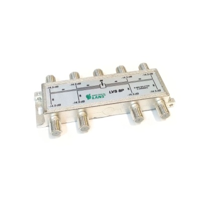Делитель на 8 ТВ Lans LVS8P (5 - 2150 МГц)