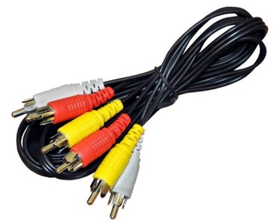 Кабель колокольчики 3RCA-3RCA, 5м